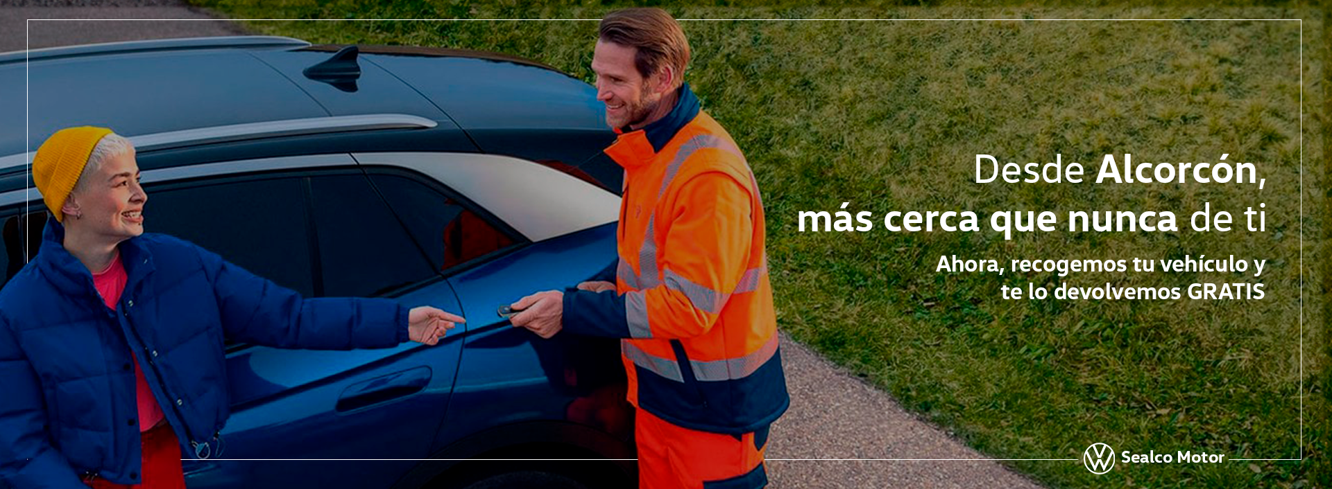 Recogida y entrega Volkswagen clientes móstoles